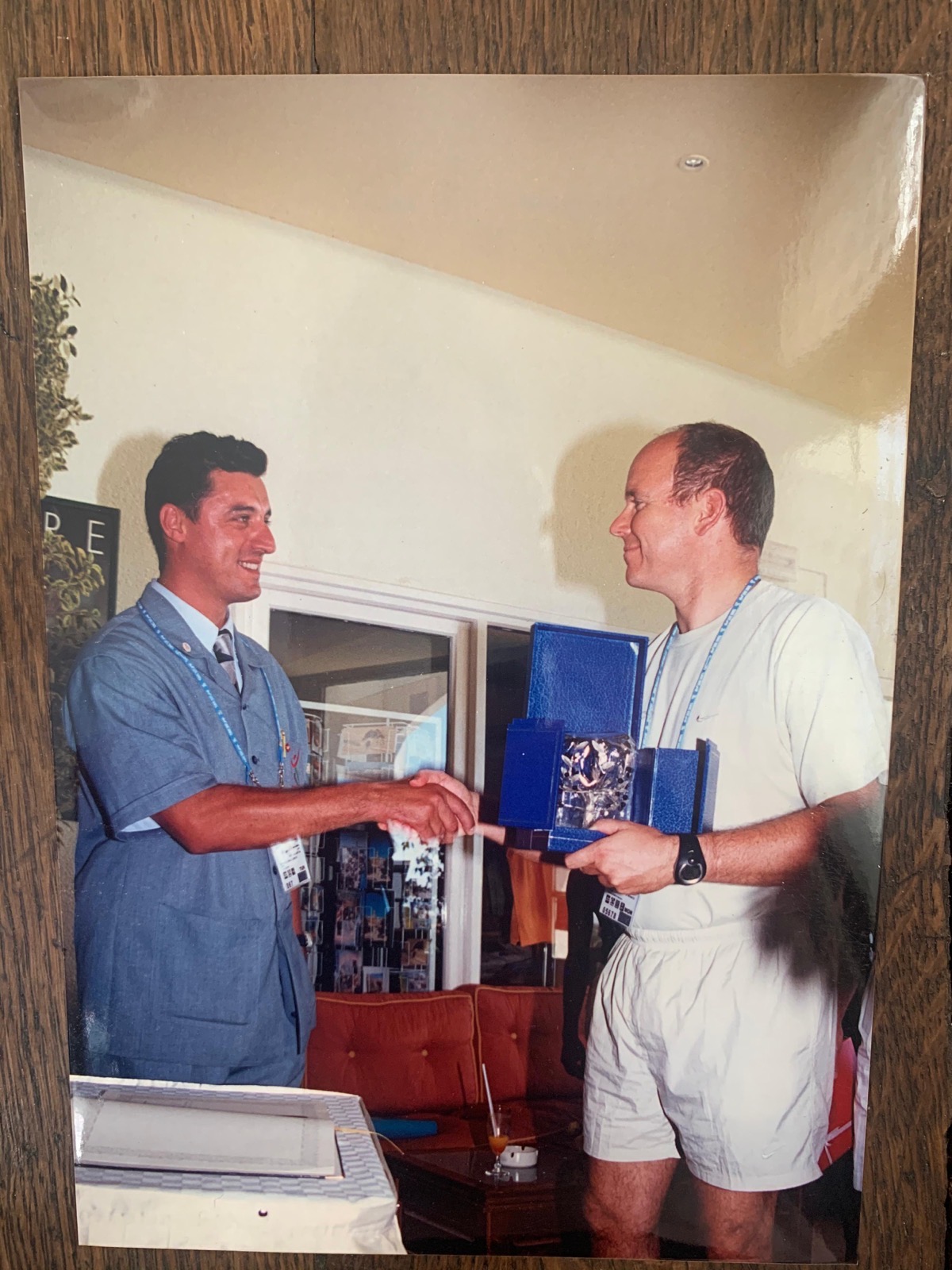 Assaad Zmerli trophy ceremony — PGA golf coach in France