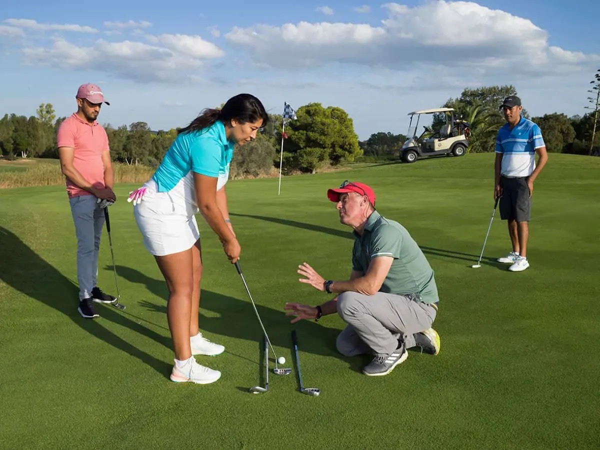 Stage golf groupe coaching