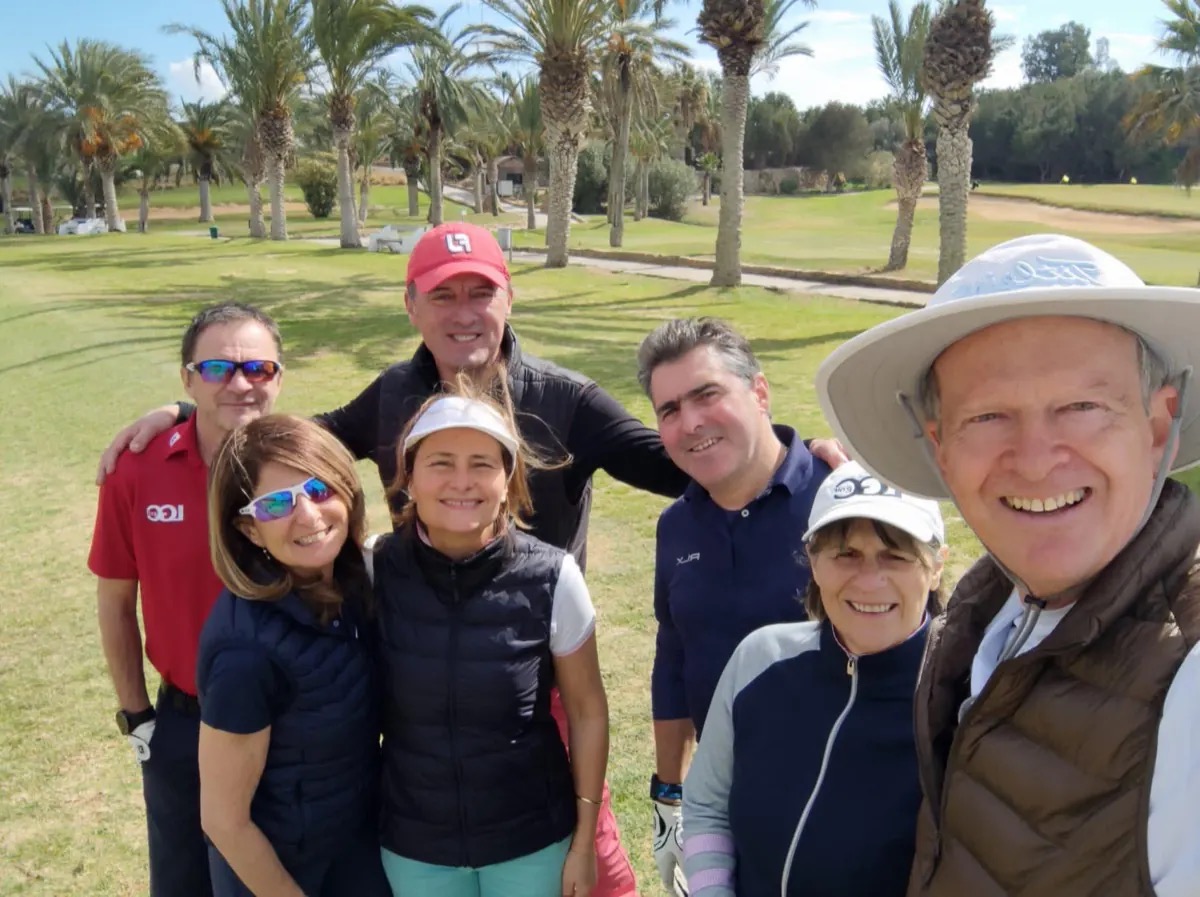 Group of golfers on an all-inclusive golf break in Tunisia